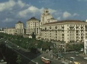 Фотография улицы Крещатик в Киеве
